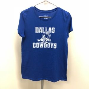 Dallas Cowboys Tshirt Blue Shirt Old Navy Vintage
